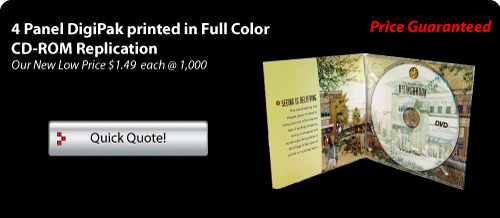 4 Panel Digipak Printed in Full Color with cd-rom