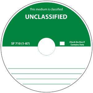 SF-710-(1-87)-Green CD-R & DVD-R
