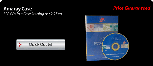 Amaray DVD case for cd-rom and DVD Replication