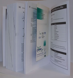 CD Duplication with bind-in Sleeve, bindin, bind in sleeve, permanent, removable, CD Duplication with removable bind-in sleeve, CD-ROM Replication with permanent bind-in sleeve, CD attached to a Book, CD-ROM on a Catalog, Printed sleeve in a Magazine
