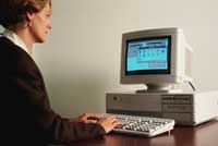 Clean Desk with PC